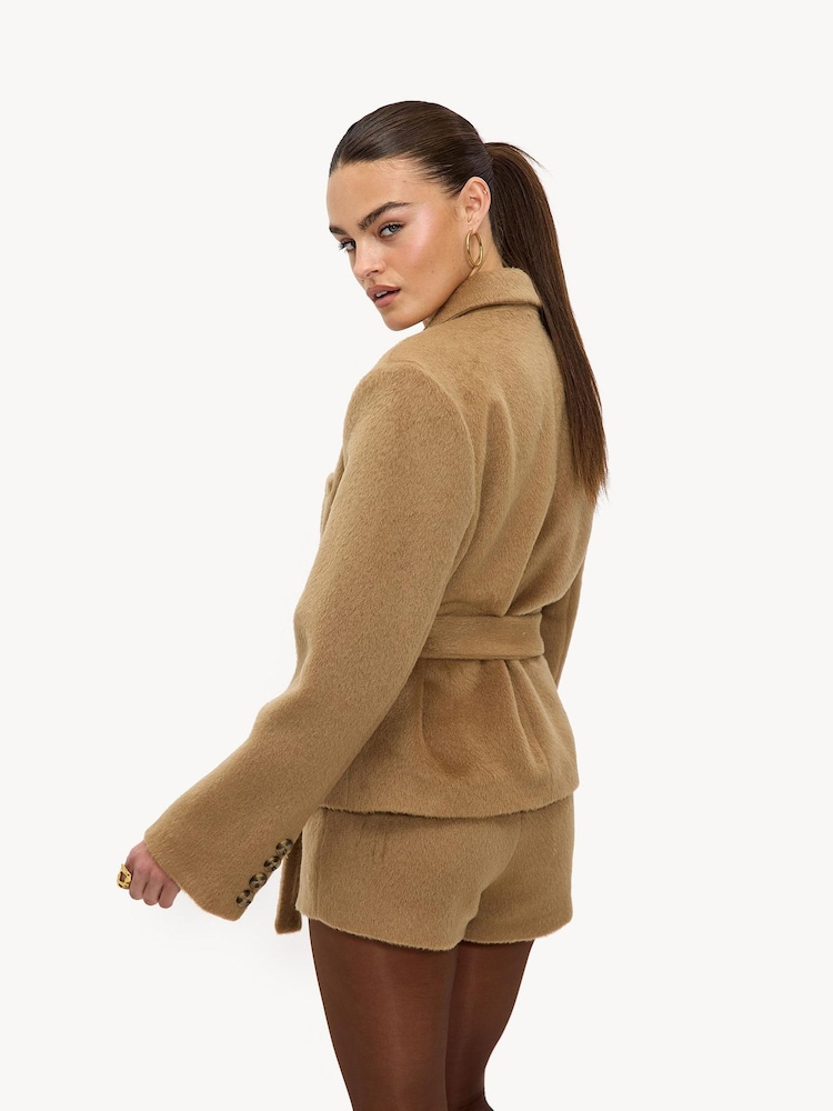 LOAVIES In Your Arms Brown Blazer - Image 2 of 5 LOAVIES In Your Arms Brown Blazer - Image 2 of 5