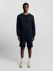 Lyle & Scott Blue Crew Neck Sweatshirt - Image 3 of 7