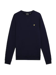 Lyle & Scott Blue Crew Neck Sweatshirt - Image 5 of 7