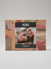 KAS Peach Alberto Cotton Duvet Cover Set - Image 2 of 5