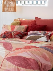 KAS Peach Alberto Cotton Duvet Cover Set - Image 4 of 5