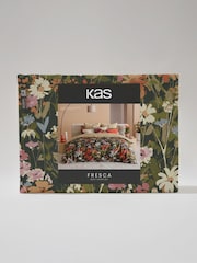 KAS Multicoloured Fresca Cotton Duvet Cover Set - Image 5 of 6