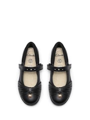 Clarks Black Lock Gem Patent Shoes - Image 5 of 6