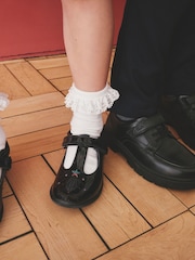 Clarks Black Leather Relda Magic Shoes - Image 4 of 4