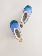 Multi Bright Warm Lined Ankle Wellies - Image 4 of 6