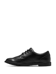 Clarks Leather Scala Style Shoes - Obraz 2 z 6