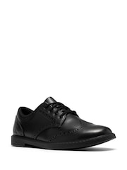 Clarks Leather Scala Style Shoes - Obraz 3 z 6