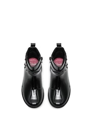 Clarks Black Patent Leather Relda Star Boots - Image 1 of 6