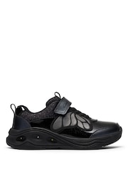 Clarks Black Gleam Fly Trainers - Image 1 of 6