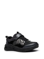 Clarks Black Gleam Fly Trainers - Image 3 of 6
