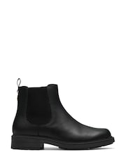 Clarks Black Tessyn Style Leather Boots - Image 1 of 6