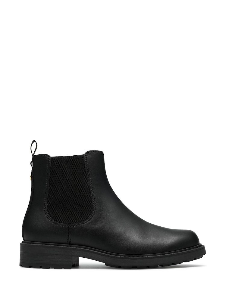 Clarks Black Tessyn Style Leather Boots - Image 1 of 6 Clarks Black Tessyn Style Leather Boots - Image 1 of 6
