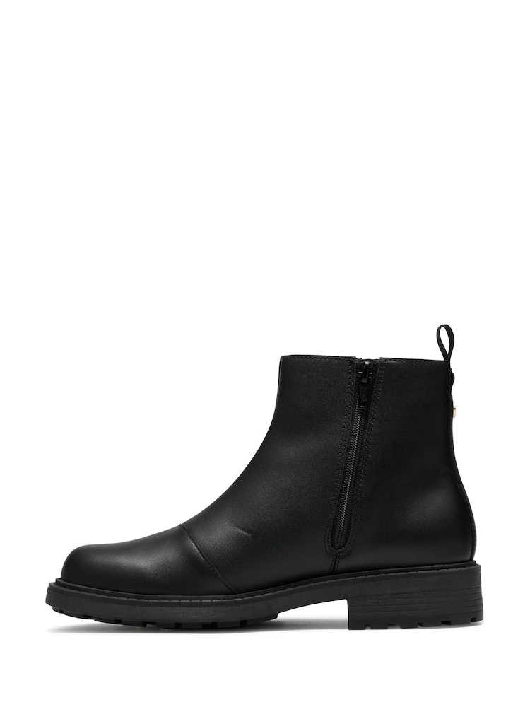 Clarks Black Tessyn Style Leather Boots - Image 2 of 6 Clarks Black Tessyn Style Leather Boots - Image 2 of 6
