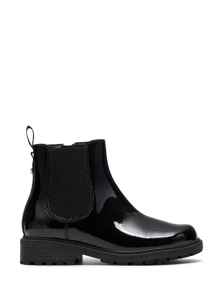 Clarks Black TessynStyle Boots - Image 1 of 6