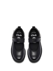 Clarks Black Lorcam Charm K. Shoes - Image 4 of 6