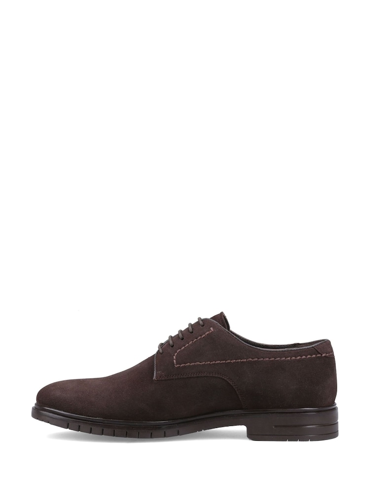 Hush Puppies Brown Sterling Suede Shoes - Image 2 of 4