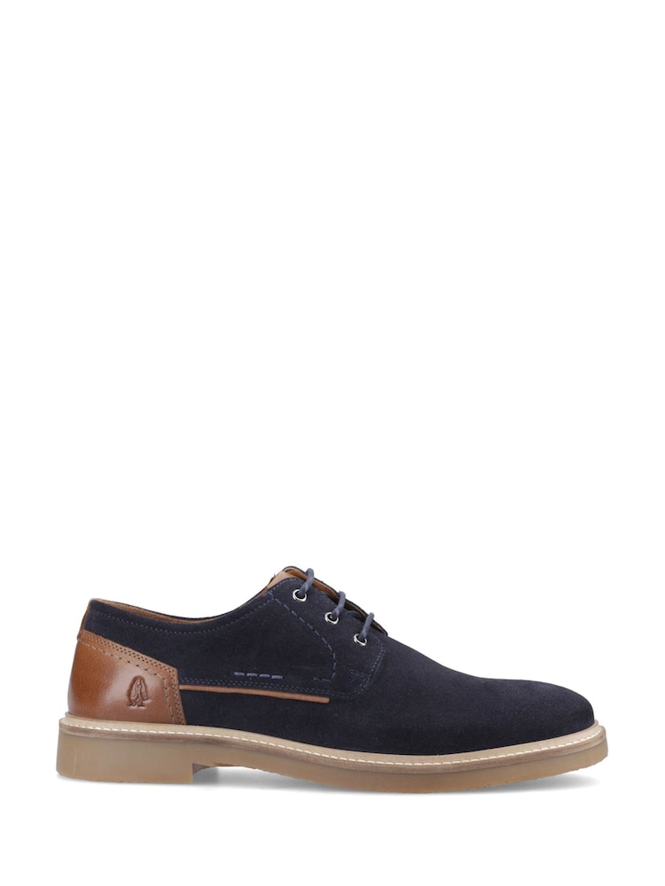 Hush Puppies Blue Guy Lace Up Shoes - Image 1 of 4 Hush Puppies Blue Guy Lace Up Shoes - Image 1 of 4