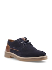 Hush Puppies Blue Guy Lace Up Shoes - Image 3 of 4