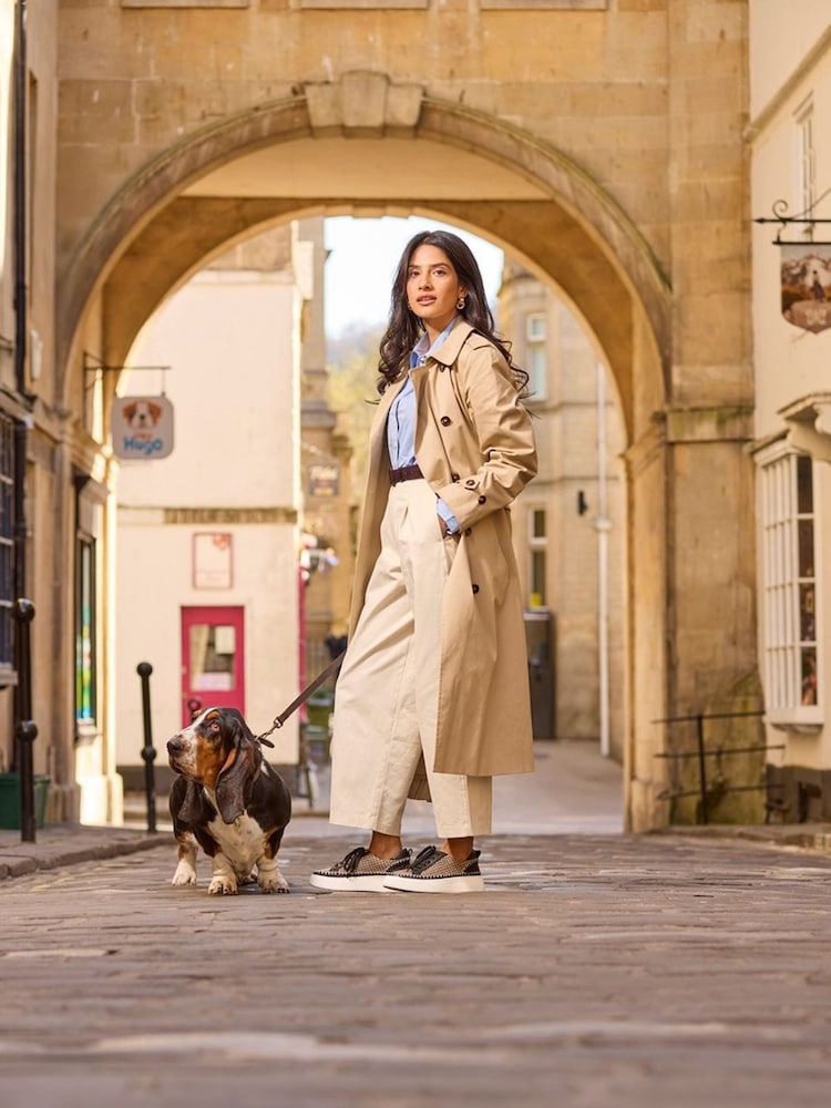 Negru - Hush Puppies Haisley Woven Trainers - Imaginea 5 din 5 Negru - Hush Puppies Haisley Woven Trainers - Imaginea 5 din 5