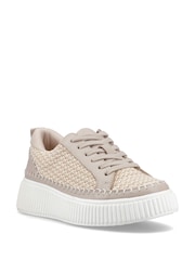 Maro - Hush Puppies Haisley Woven Trainers - Imaginea 3 din 6