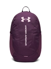 Under Armour Purple Hustle Lite Backpack - Image 1 of 4