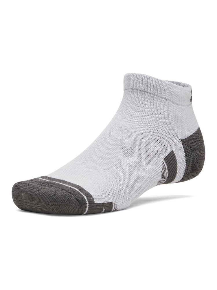 Under Armour מארז של 3 זוגות גרביים נמוכים מבד טכני בעל ביצועים גבוהים - תמונה 3 מתוך 3