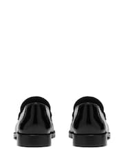 Clarks Black Standard Fit Patent Straven2 Step Shoes - Image 5 of 6