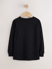 Black Mario Gaming Long Sleeve T-Shirt (3-16yrs) - Image 2 of 4