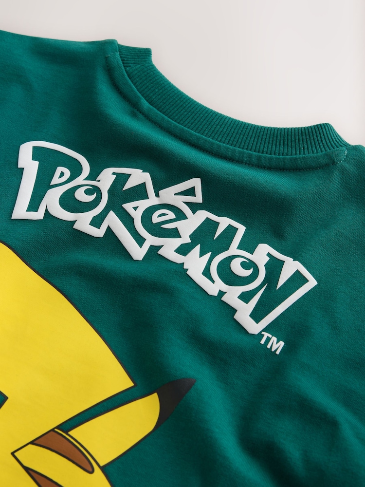 Grüner Print auf der Rückseite - Pokémon Langarm-T-Shirt (3-16 J.) - Bild 5 von 5