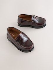 Burgundy Red Penny Loafers - Image 4 of 8