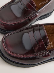 Burgundy Red Penny Loafers - Image 6 of 8