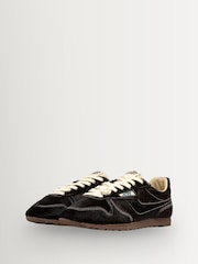 AUTRY Brown Windspin Ponyhair Low Profile Trainers - Image 2 of 6