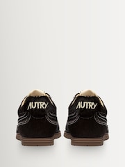 AUTRY Brown Windspin Ponyhair Low Profile Trainers - Image 3 of 6