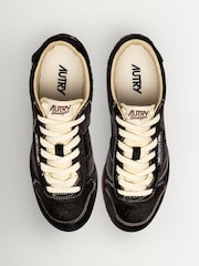 AUTRY Brown Windspin Ponyhair Low Profile Trainers - Image 4 of 6