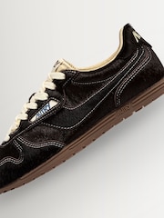 AUTRY Brown Windspin Ponyhair Low Profile Trainers - Image 6 of 6