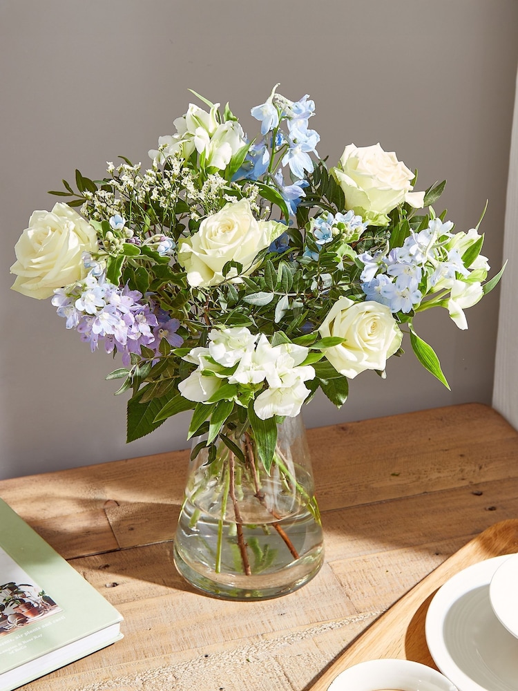 Arena Flowers Baby Blue Bouquet - Image 6 of 6