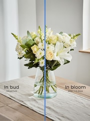 Arena Flowers Serene Splendour Bouquet Of White Roses & Lilies - Image 5 of 6