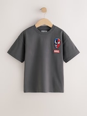 Grey Venom Back Print - Marvel T-Shirt (3-16yrs) - 圖片 1，共 5