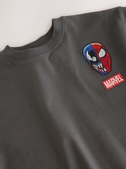 Grey Venom Back Print - Marvel T-Shirt (3-16yrs) - 圖片 3，共 5