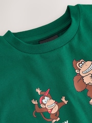 Πράσινο Donkey Kong - Mario Gaming Κοντομάνικο μπλουζάκι (3-16ετών) - Εικόνα 4 από 4
