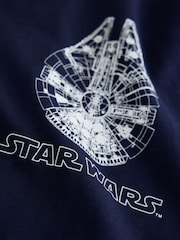 Navy Star Wars T-Shirt (3-16yrs) - Image 3 of 4
