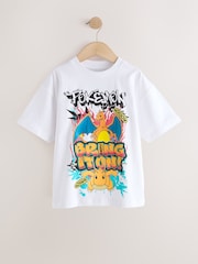 Hvit graffiti - Pokémon kortermet t-skjorte (3–16år) - Bilde 1 av 4