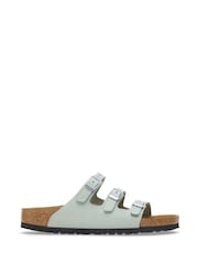 Πράσινο - Birkenstock Florida Δέρμα Nubuck Σανδάλια - Εικόνα 1 από 3