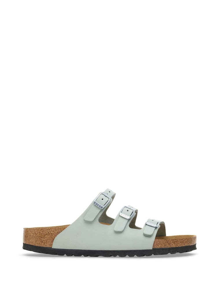Πράσινο - Birkenstock Florida Δέρμα Nubuck Σανδάλια - Εικόνα 1 από 3 Πράσινο - Birkenstock Florida Δέρμα Nubuck Σανδάλια - Εικόνα 1 από 3