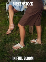 Birkenstock Pink Florida Nubuck Sandals - Image 6 of 6