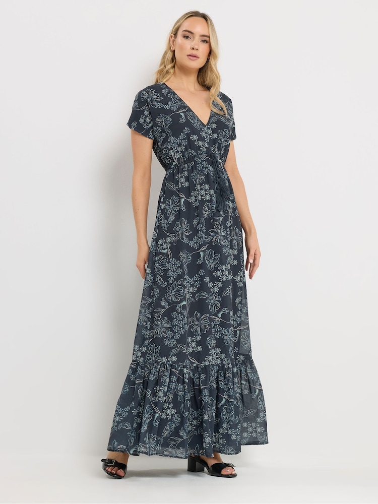 Long Tall Sally フローラル ジョーゼット マキシドレス - 画像 2 / 5