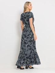 Long Tall Sally フローラル ジョーゼット マキシドレス - 画像 3 / 5