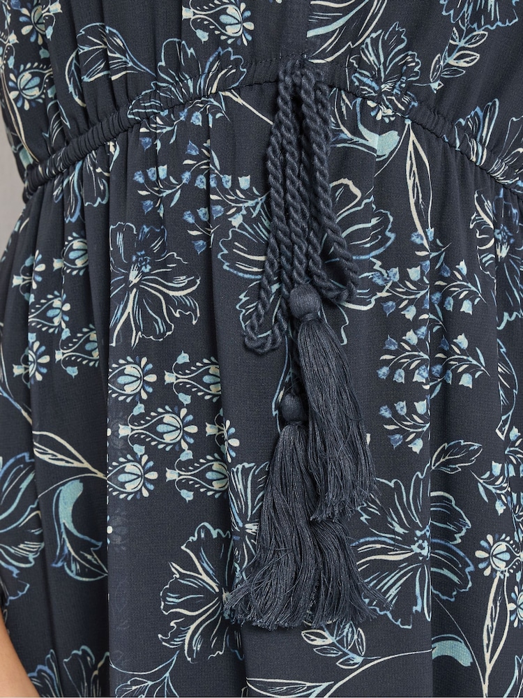 Long Tall Sally フローラル ジョーゼット マキシドレス - 画像 5 / 5