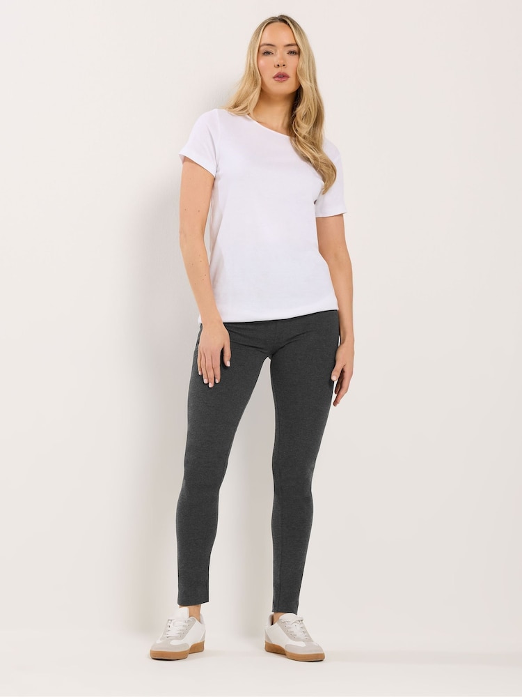Long Tall Sally Grey Pocket Leggings - Image 1 of 5