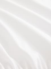 White Long Sleeve Bomber Shirt - Image 7 of 7